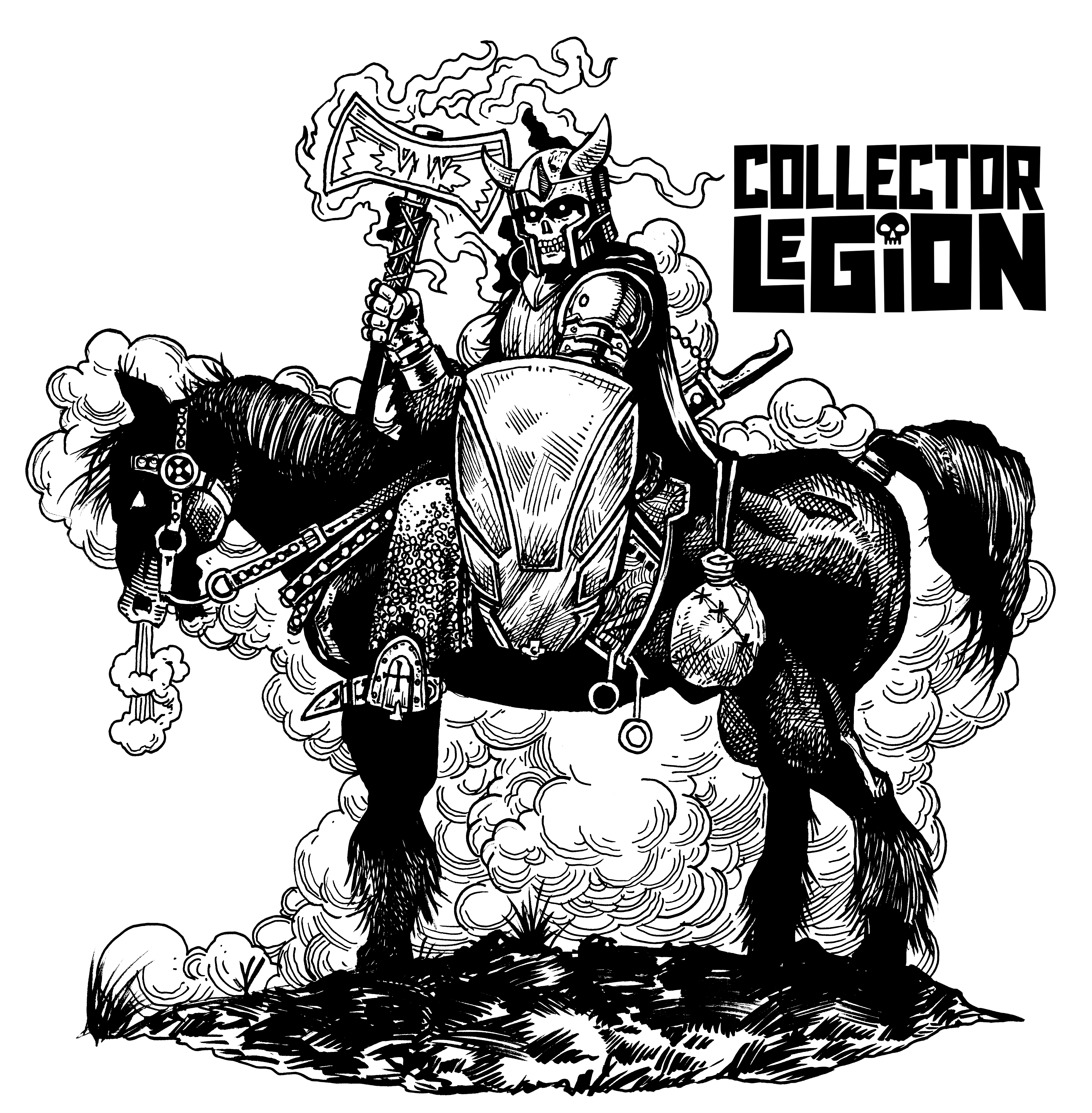 Collector Legion Sticker - Horseman